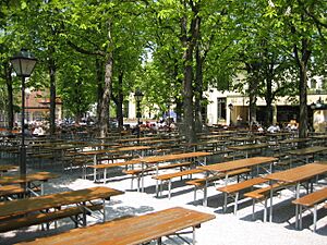 Nockherberg München Paulaner Biergarten