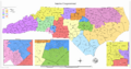 North Carolina Congressional Districts since 2023 (Special Masters Remedial Plan)