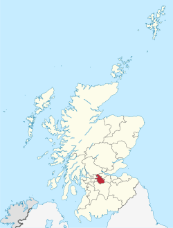 North Lanarkshire in Scotland.svg