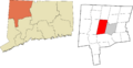 Northwest Hills incorporated and unincorporated areas Goshen highlighted