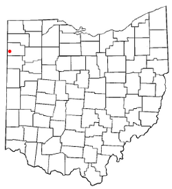 Location of Payne, Ohio