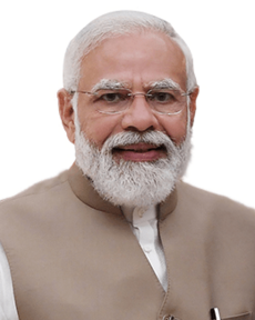 Official Photograph of Prime Minister Narendra Modi Portrait