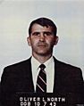 Oliver North mug shot