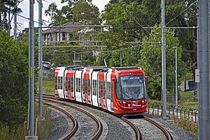 Parramatta Light Rail CAF Urbos 100 2167