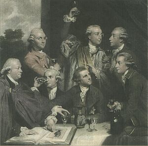 Porträt der Society of Dilettanti