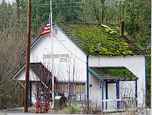 The post office in Timber