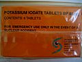Potassium iodate tablets