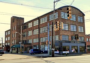 Providence Gas Co Purifier House NW qtr - Providence Rhode Island