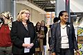 Rep. Jahana Hayes with Jennifer Moffitt
