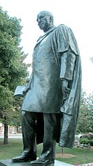 Statue of man