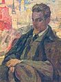 Rilke in Moscow by L.Pasternak (1928)