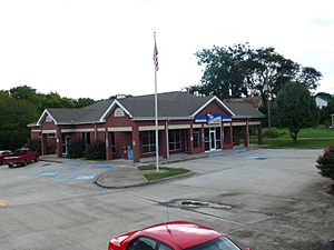 The U.S. post office in Rising Fawn