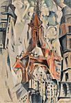 Robert Delaunay - Eiffel Tower - 1911 - Solomon R. Guggenheim Museum