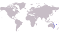 S. ciliata distribution map