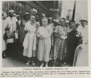 SCFCWC 1958 delegation to Detroit