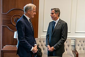Secretary Blinken Meets With Norwegian Prime Minister Støre (52377427280)