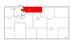 Location of Seymour in Eau Claire County