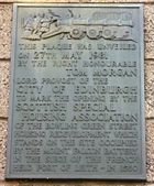 Siege of Leith plaque