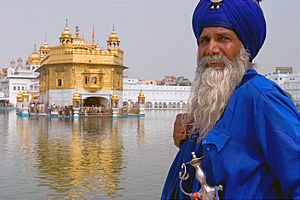Sikh.man.at.the.Golden.Temple
