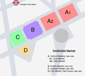 Smithfield market map