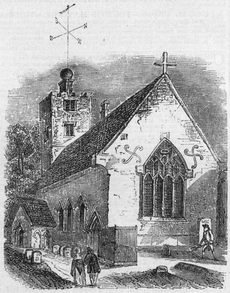 St Lawrence Church, Morden, 1851