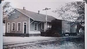 Stovall's Railroad station