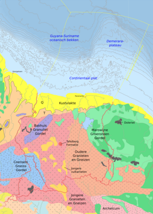 Suriname geology NL annot