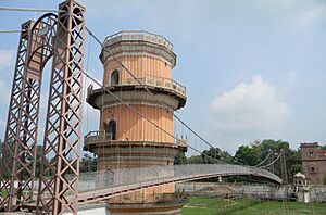 Suspension Bridge at Sheesh Mahal, Patiala