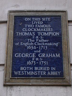 T Tompion and G Graham