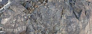 Tamgaly main petroglyph