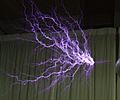 Tesla-coil-discharge