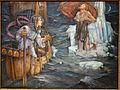 The Voyage of St. Brandan by Edward Reginald Frampton, 1908, oil on canvas - Chazen Museum of Art - DSC02356