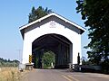 Thomas Creek-Gilkey Covered Bridge Crabtree