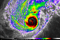 Typhoon Wutip going through rapid intensification
