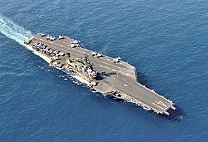 USS Midway off Okinawa in 1983 (cropped).jpg