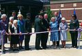 VIPs pictured during the Opening and Dedication Ceremony for the Army Womens Museum at Fort Lee, Virginia