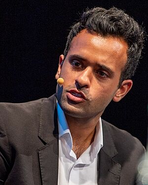 Vivek Ramaswamy at The Future of Biomedical Research in Europe Basel Conference 2017 (cropped)