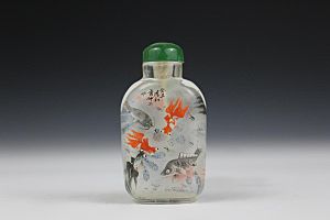 Ye Zhongsan Inside Painted Snuff Bottle