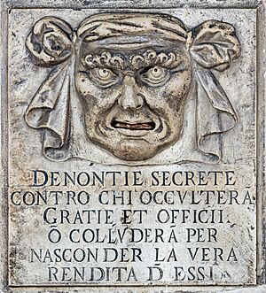 (Venice) Bocca di Leone in the Doge's Palace