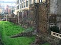 A náci bombatámadás után feltárult rom (Noble Street)