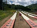 Alpine Slide at Mountain side Resort in Park City, Utah