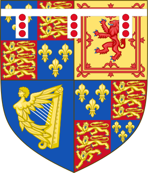 Arms of Charles Stuart, Duke of Kendal