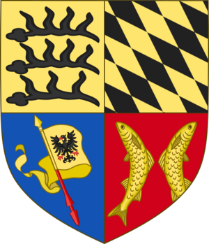 Arms of the house of Württemberg (1495-1707)