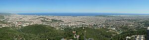 Barcelona. View from Tibidabo