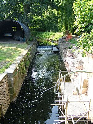 Baylham Lock, River Gipping - geograph.org.uk - 1402033
