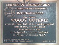 Beluthahatchee Literary Landmark 83