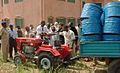 Benin brown tractor 600
