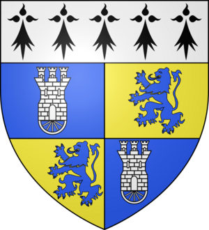 Blason ville fr Plabennec (Finistère)