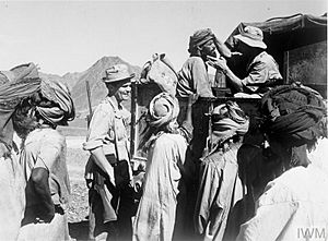 British SAS soldiers in Oman