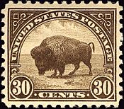 Buffalo stamp 20c 1923 issue